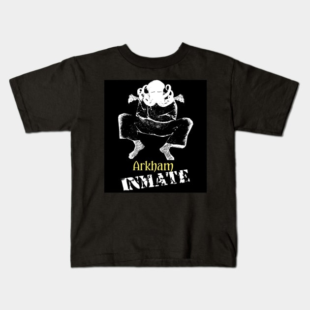 Cthulhu: Arkham Inmate Kids T-Shirt by Psychosis Media